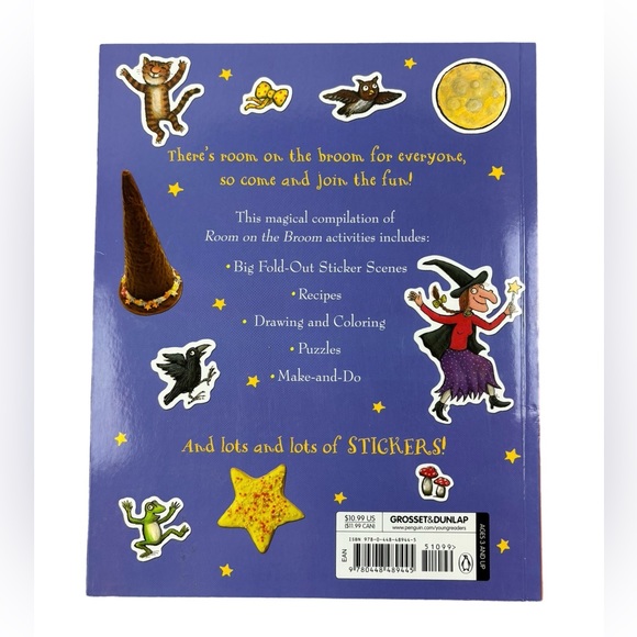 Room On The Broom Big Activity Book With 200 Stickers New - Picture 2 of 16